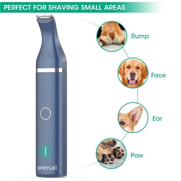 Dog Clippers with Double Blades,Cordless Small PetHair Grooming Trimmer,LowNoise - Picture 5 of 7